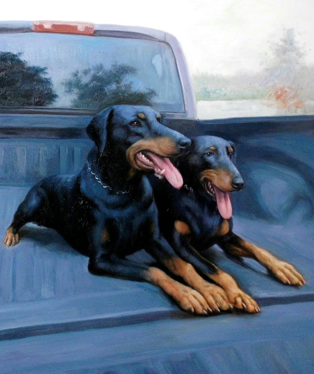 Artist-Rendered Painting