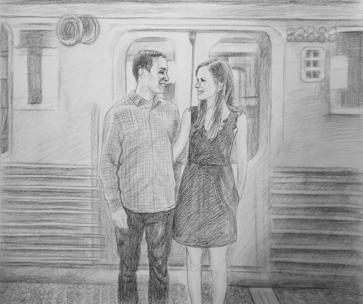 Customer painting sample