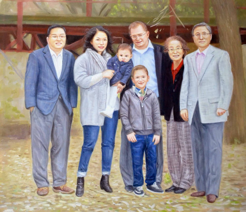 Artist-Rendered Painting