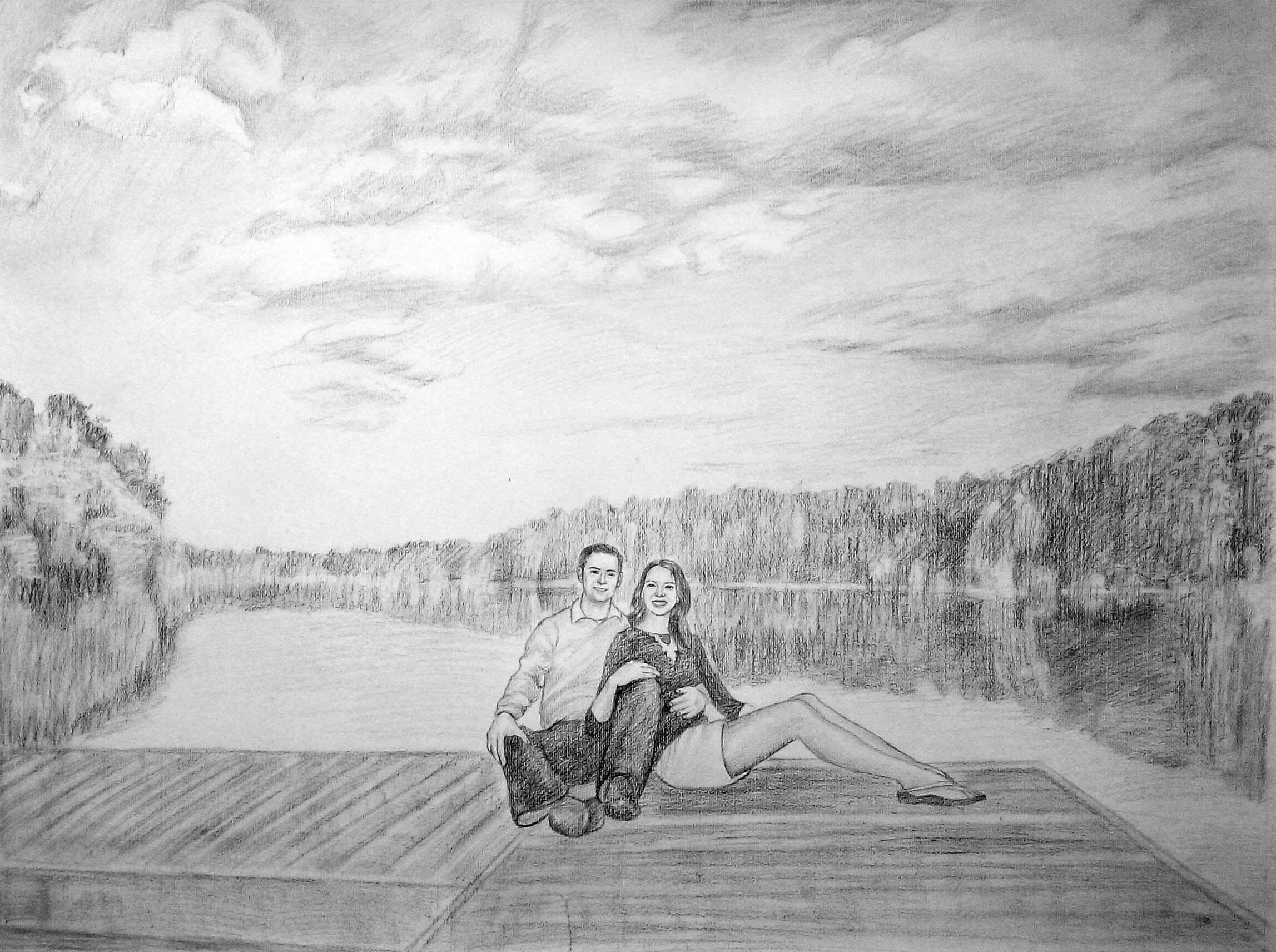 Customer painting sample