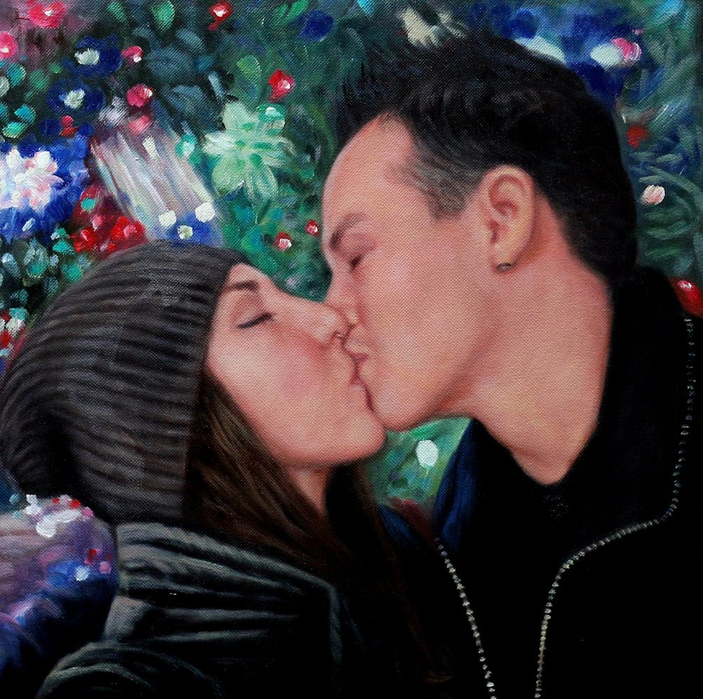 Artist-Rendered Painting