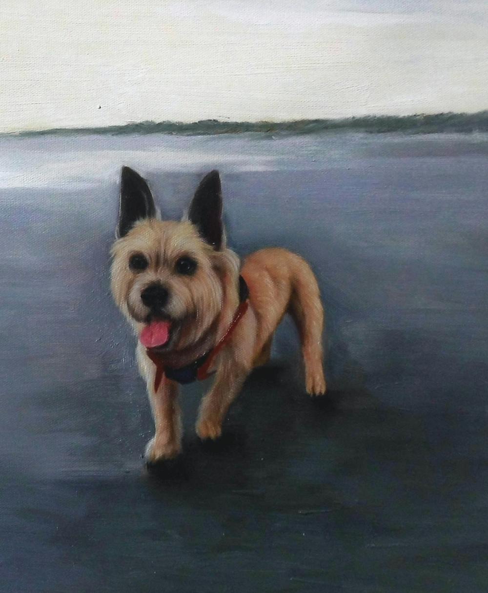 Artist-Rendered Painting