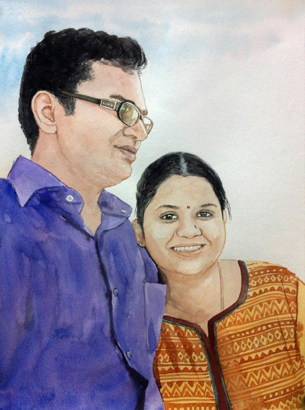 Artist-Rendered Painting