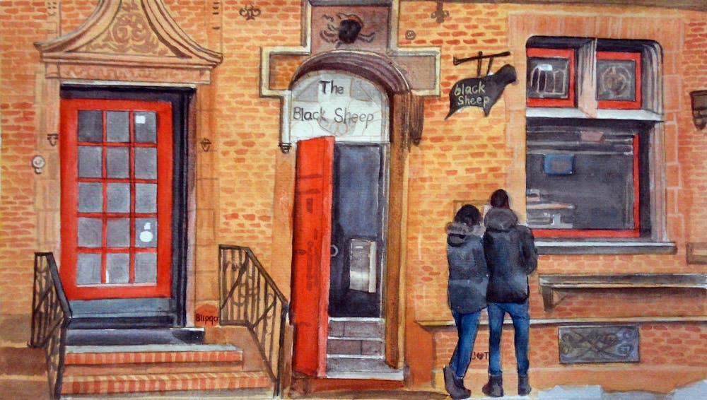 Artist-Rendered Painting