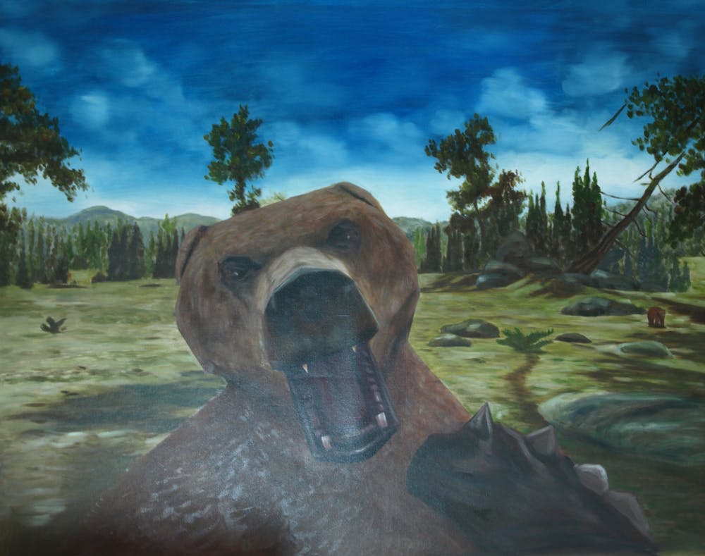 Artist-Rendered Painting