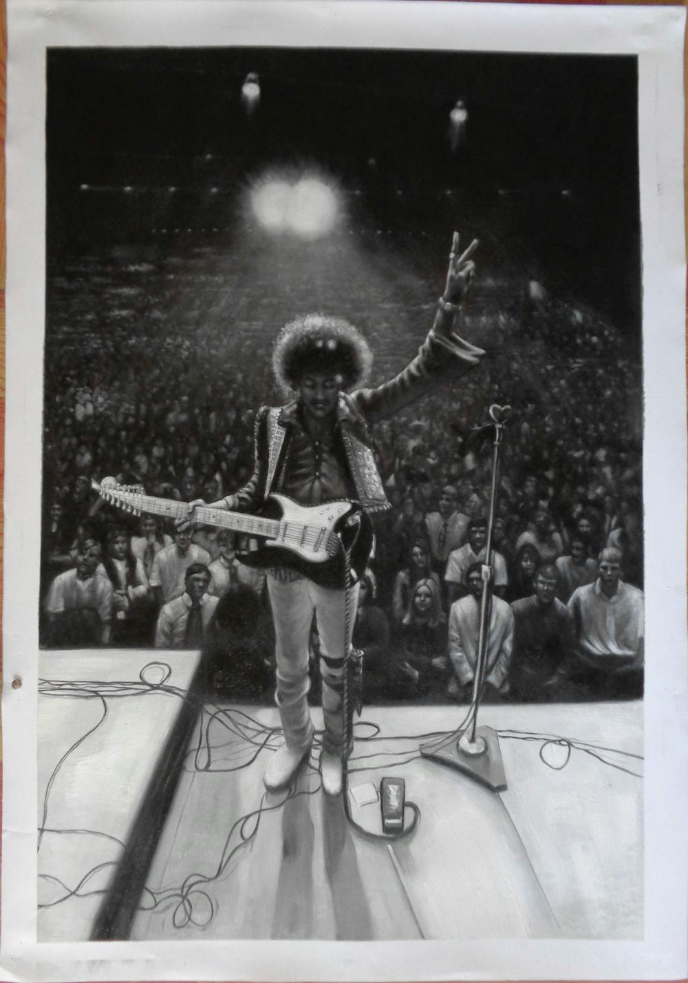 Artist-Rendered Painting