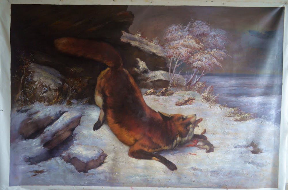 Artist-Rendered Painting