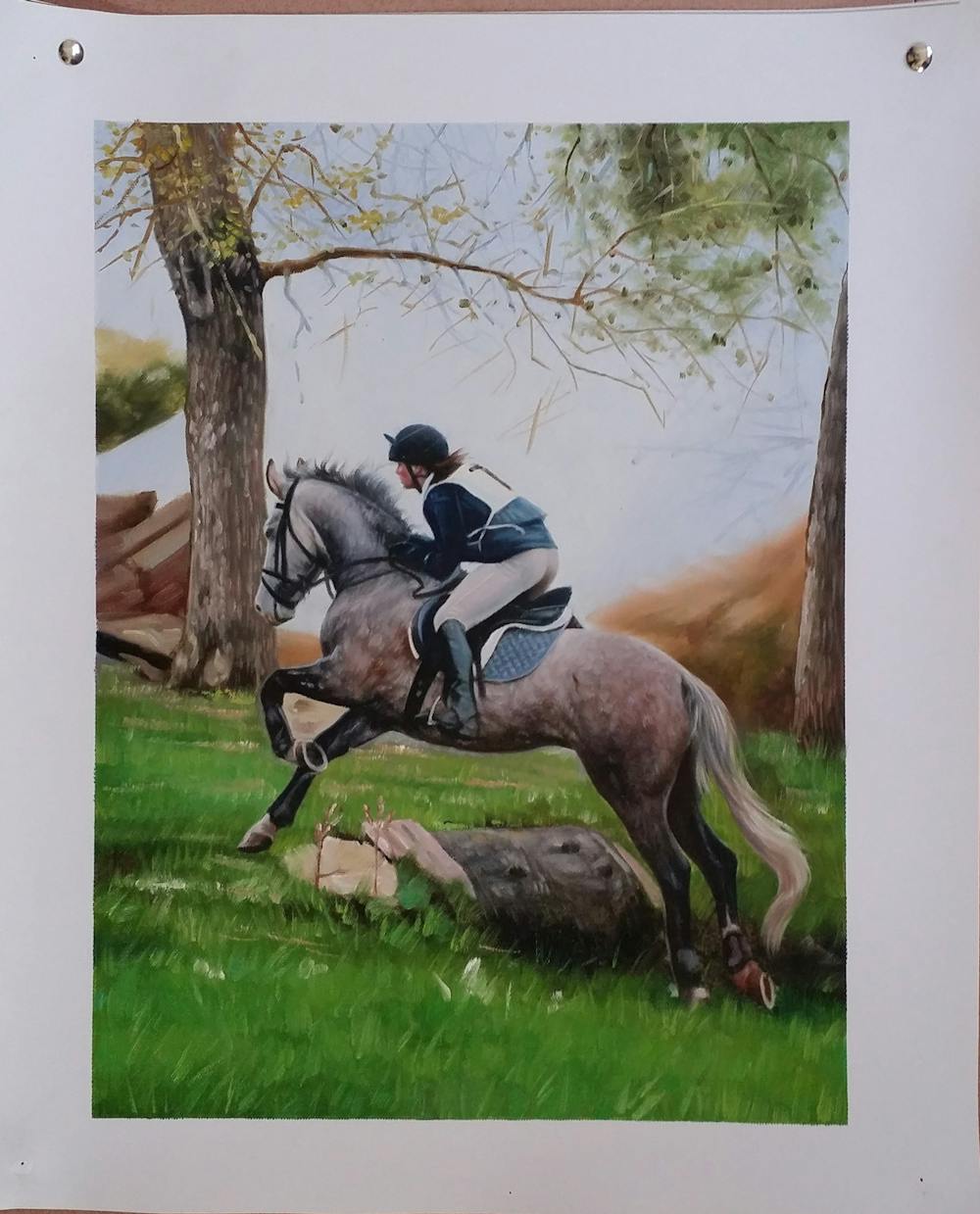 Artist-Rendered Painting