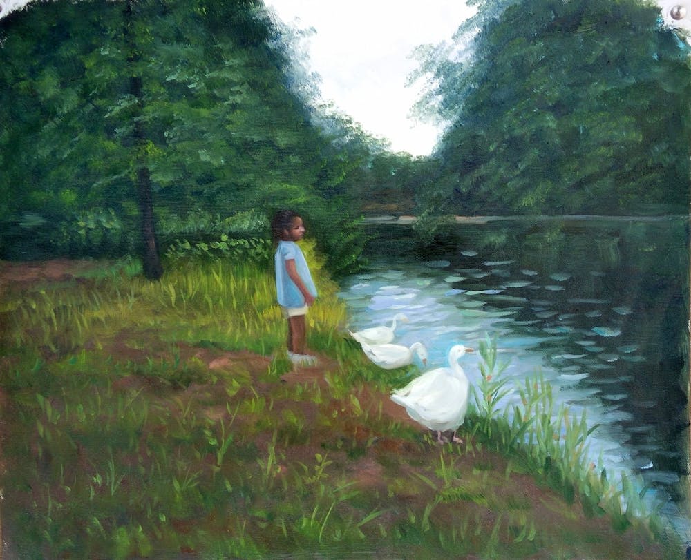 Artist-Rendered Painting