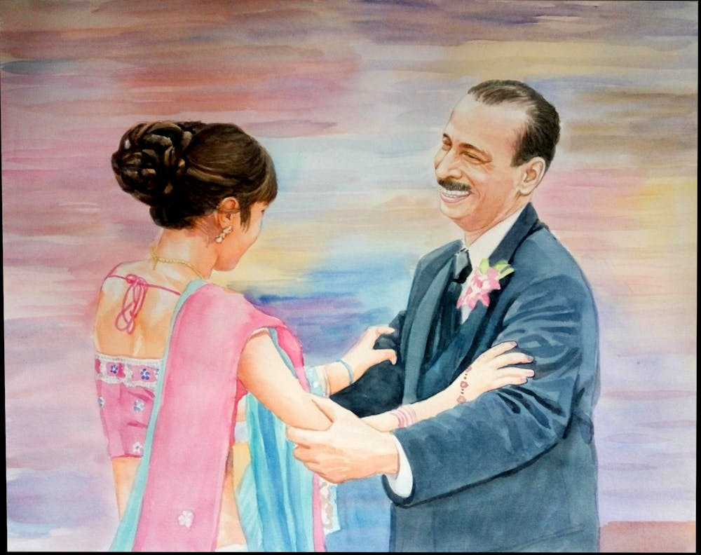 Artist-Rendered Painting