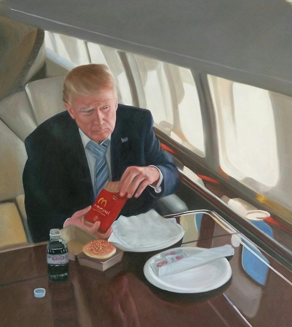 Artist-Rendered Painting