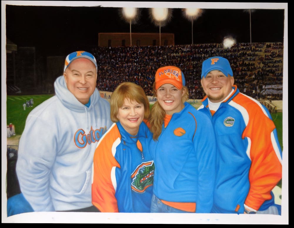 Artist-Rendered Painting