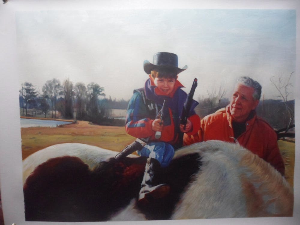 Artist-Rendered Painting