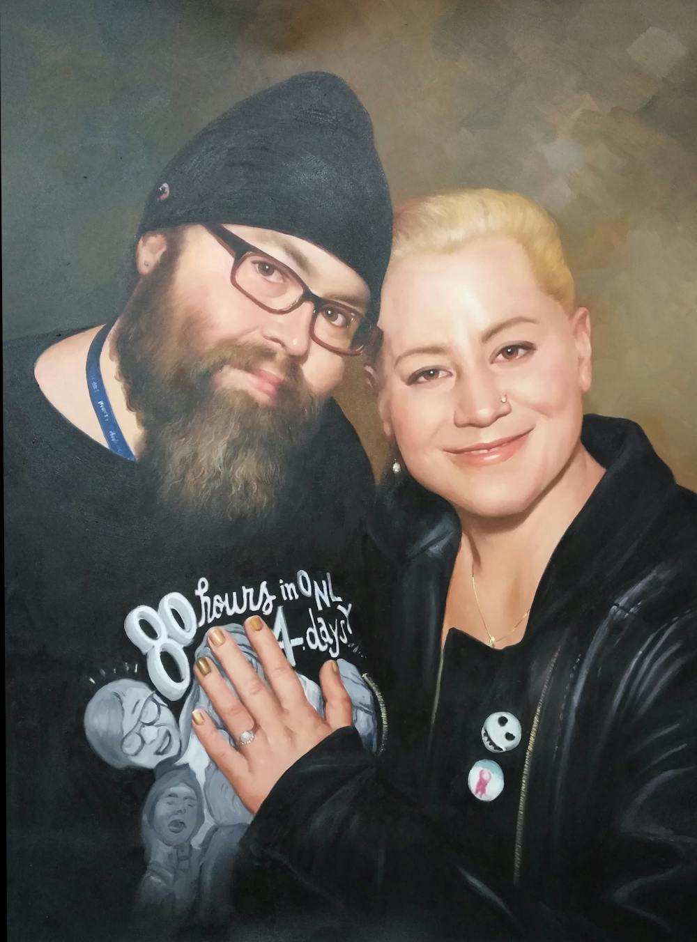 Artist-Rendered Painting