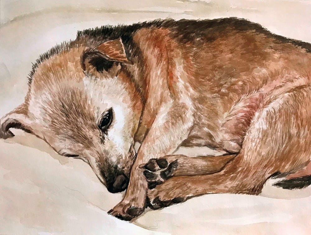 Artist-Rendered Painting