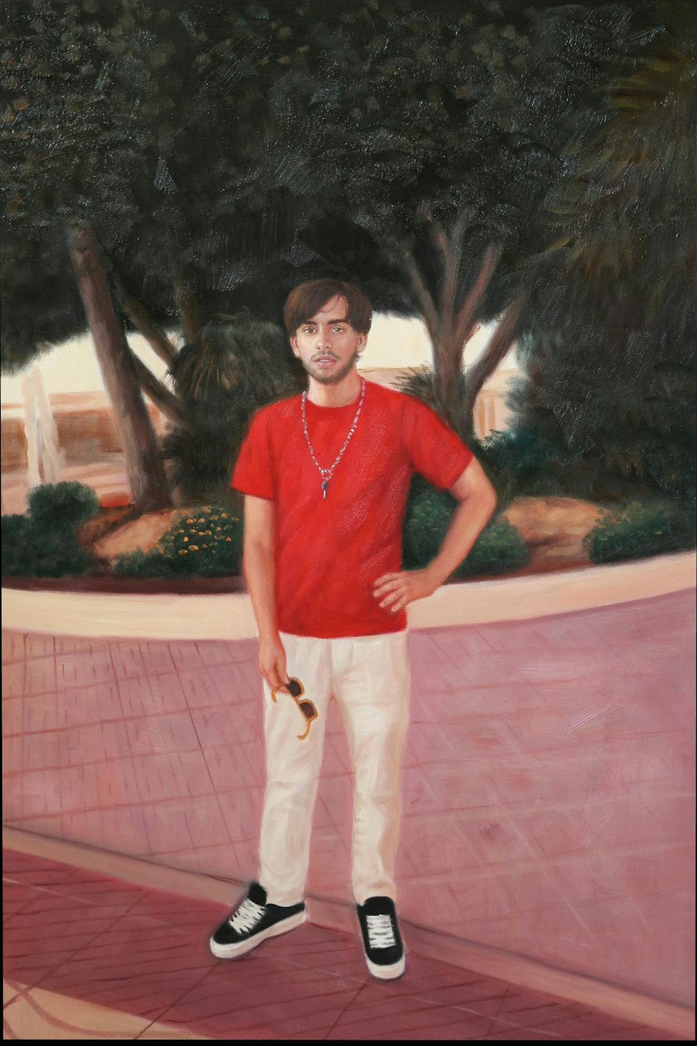 Artist-Rendered Painting