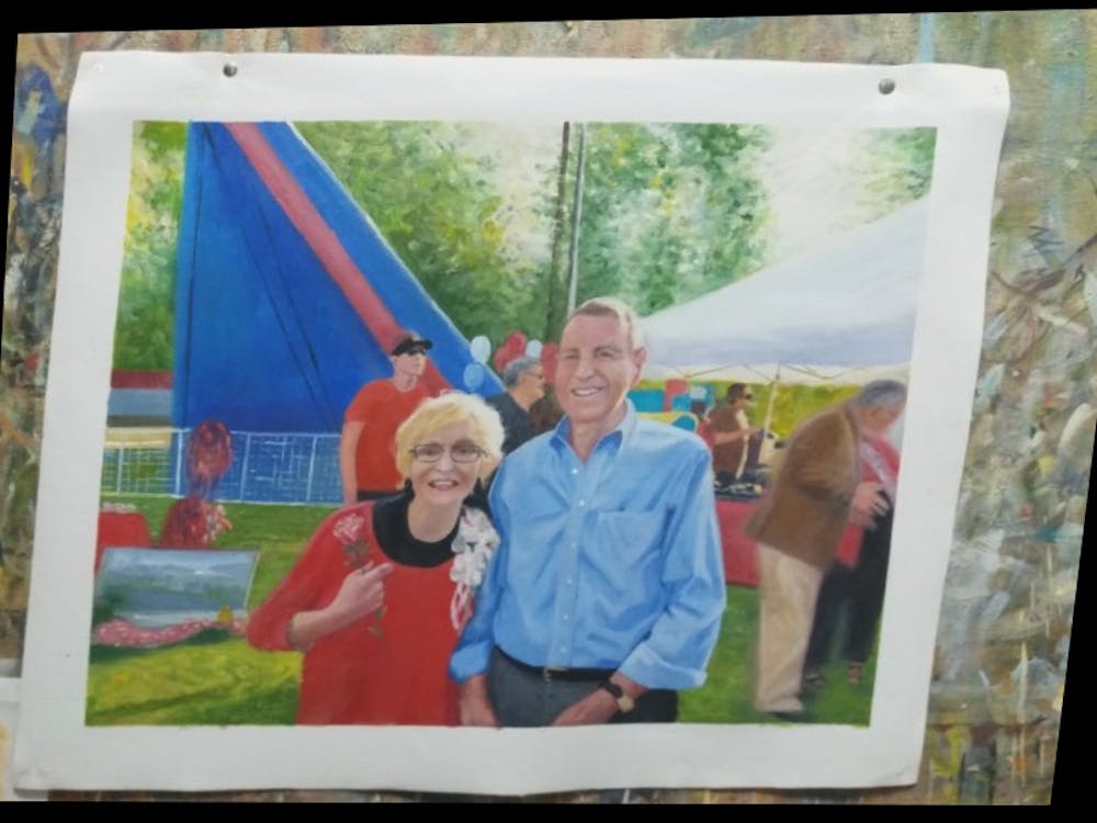 Artist-Rendered Painting