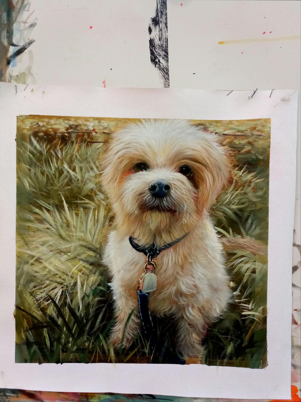 Artist-Rendered Painting