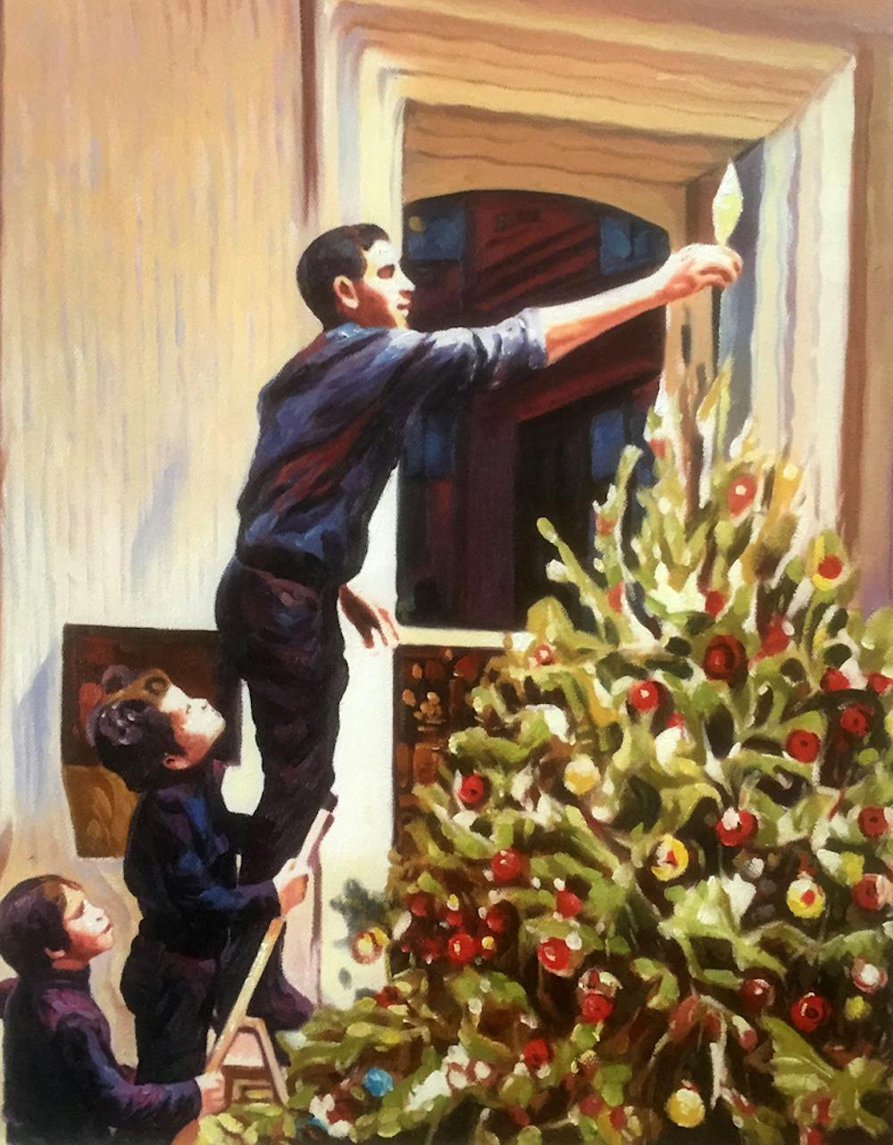 Artist-Rendered Painting