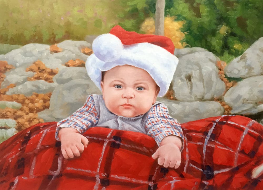 Artist-Rendered Painting