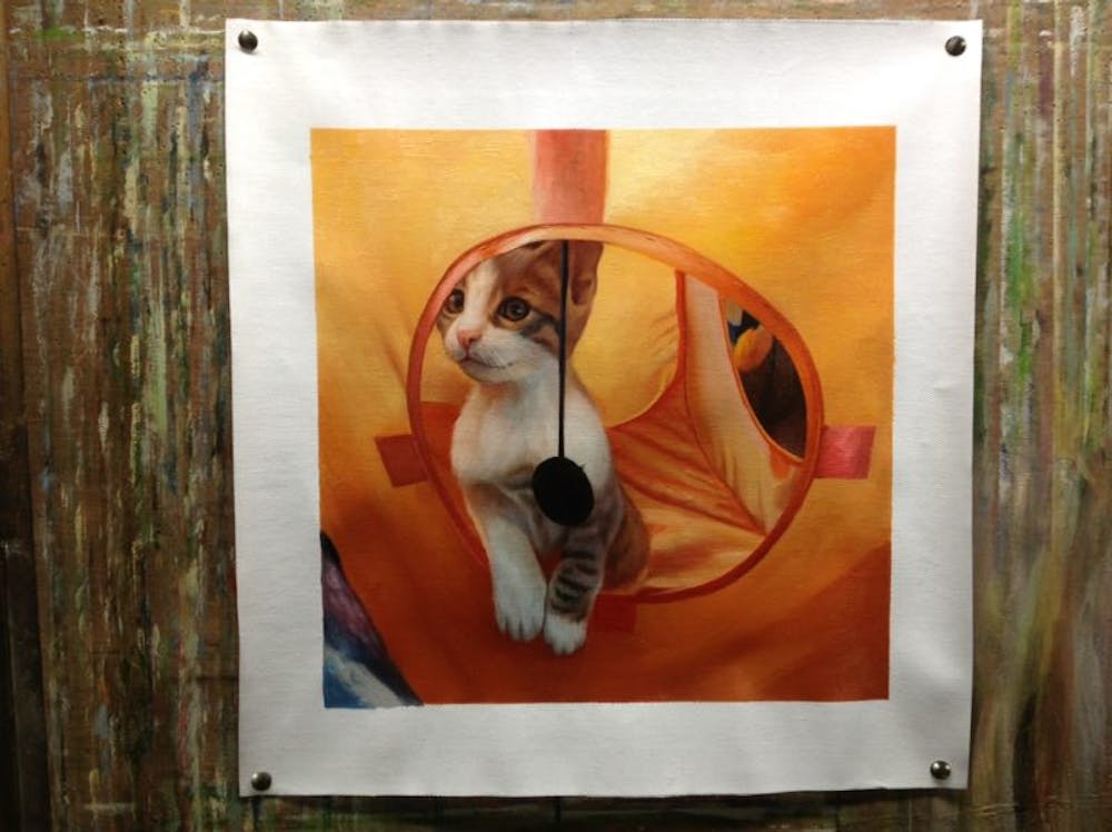 Artist-Rendered Painting