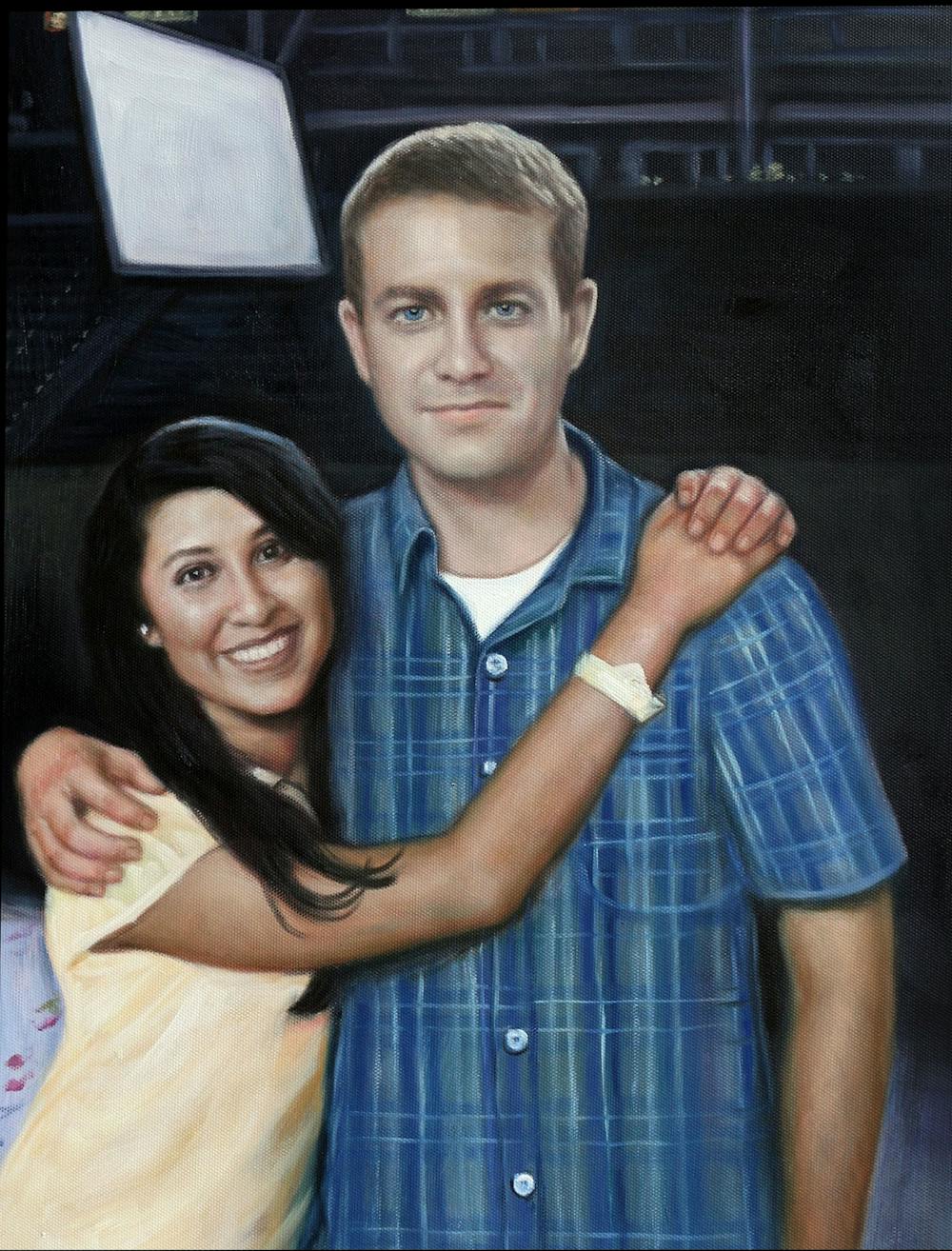 Artist-Rendered Painting