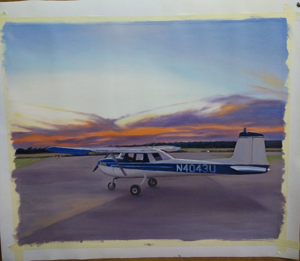 Artist-Rendered Painting