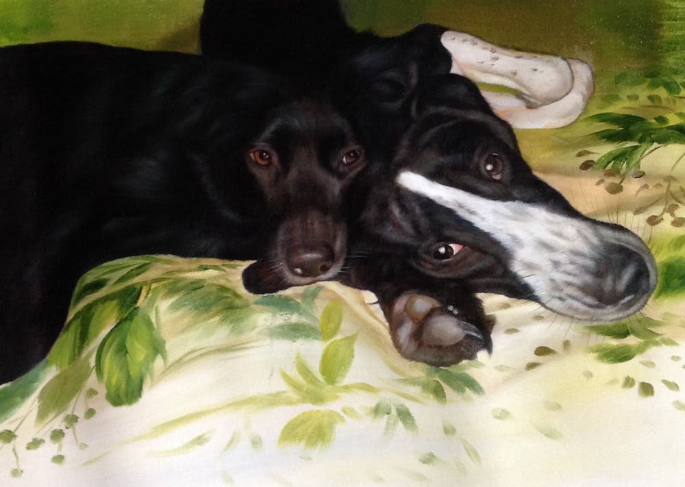 Artist-Rendered Painting