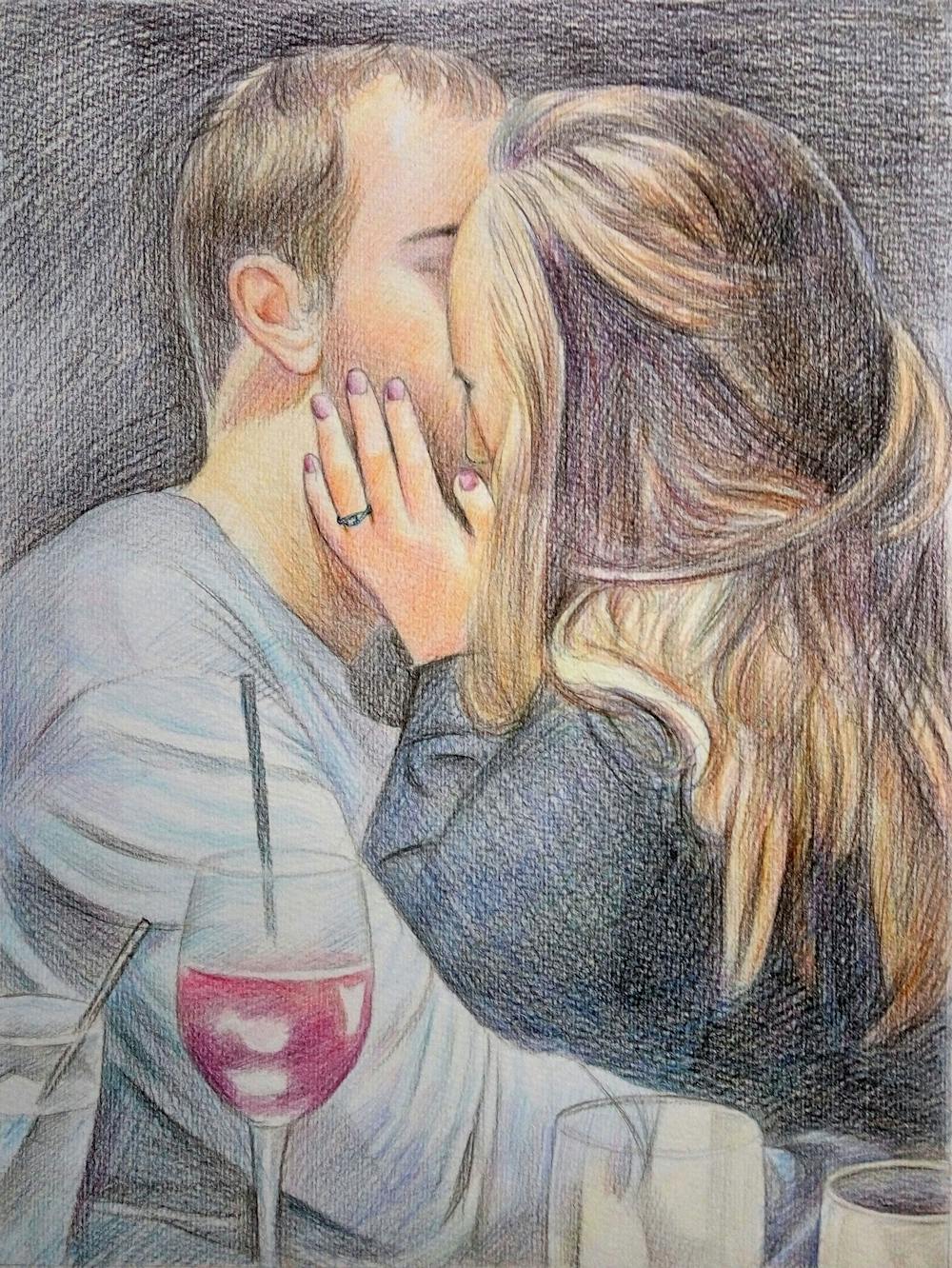 Artist-Rendered Painting