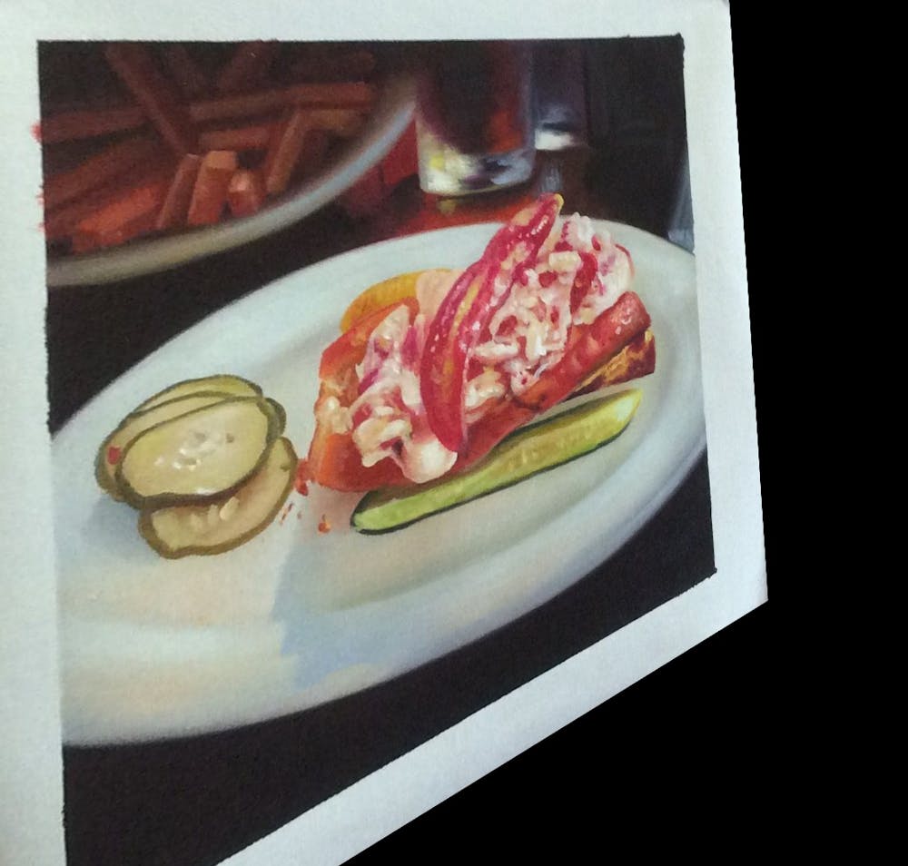 Artist-Rendered Painting