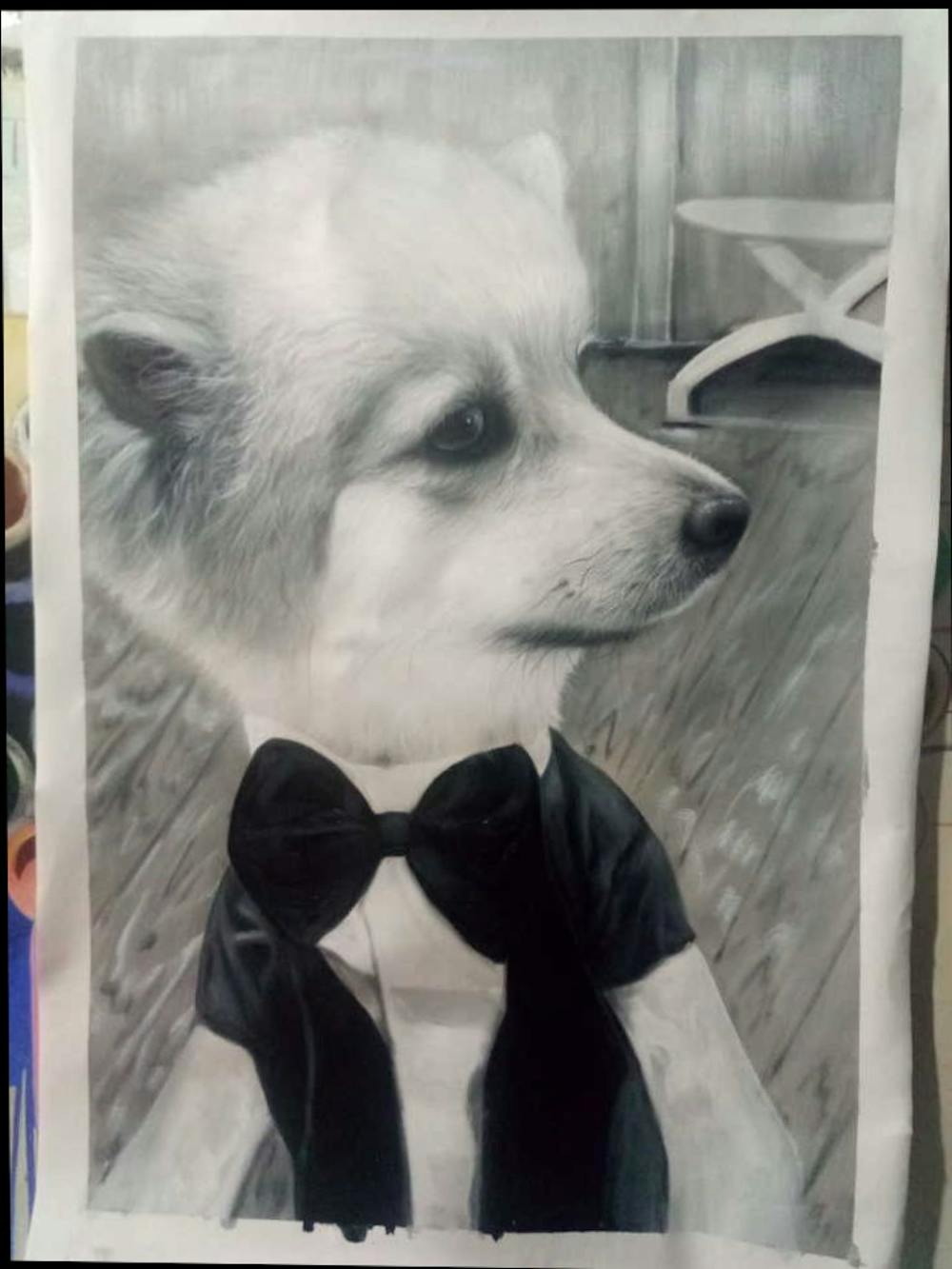 Artist-Rendered Painting