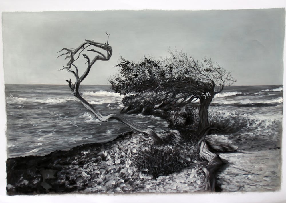 Artist-Rendered Painting