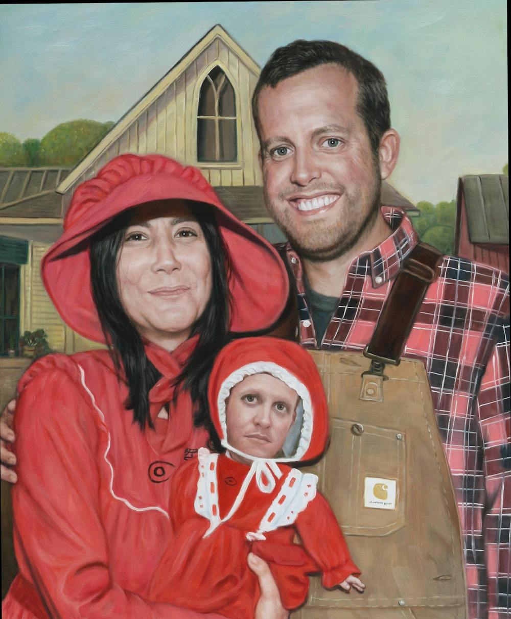 Artist-Rendered Painting