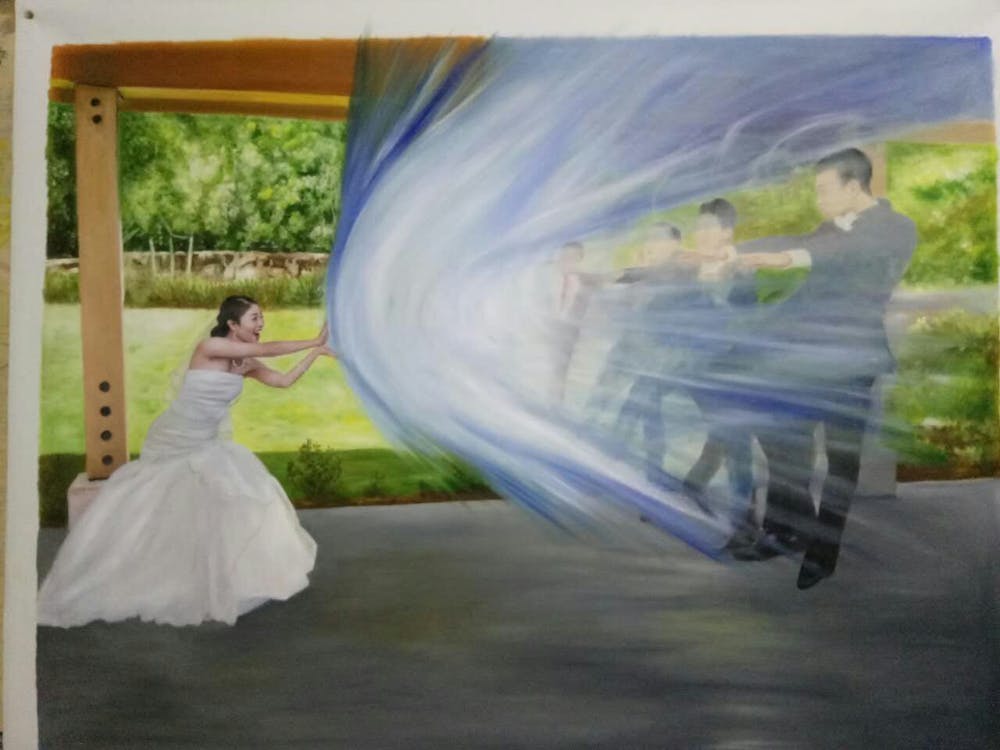 Artist-Rendered Painting