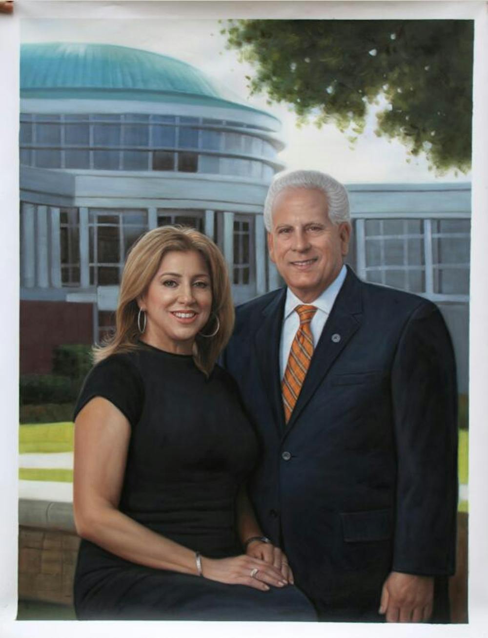 Artist-Rendered Painting