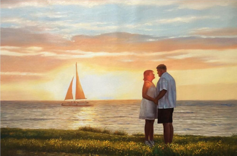 Artist-Rendered Painting