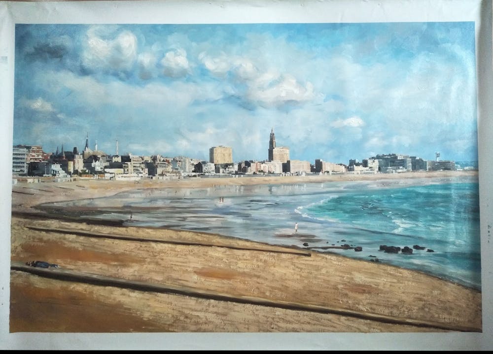 Artist-Rendered Painting