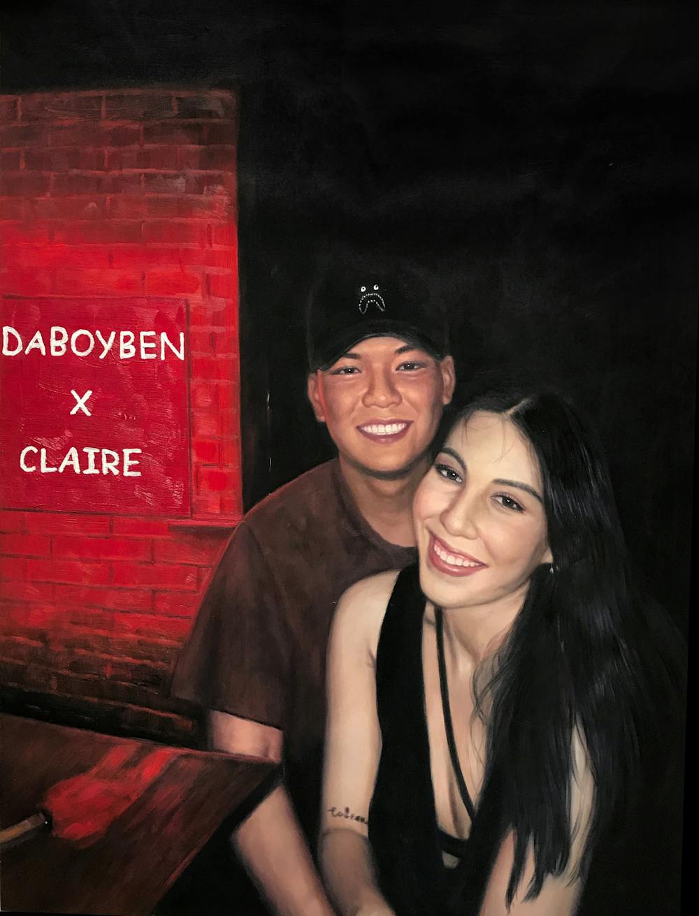 Artist-Rendered Painting