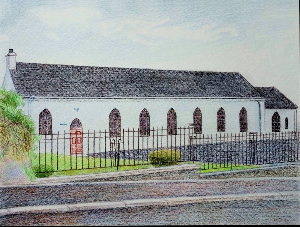 Artist-Rendered Painting