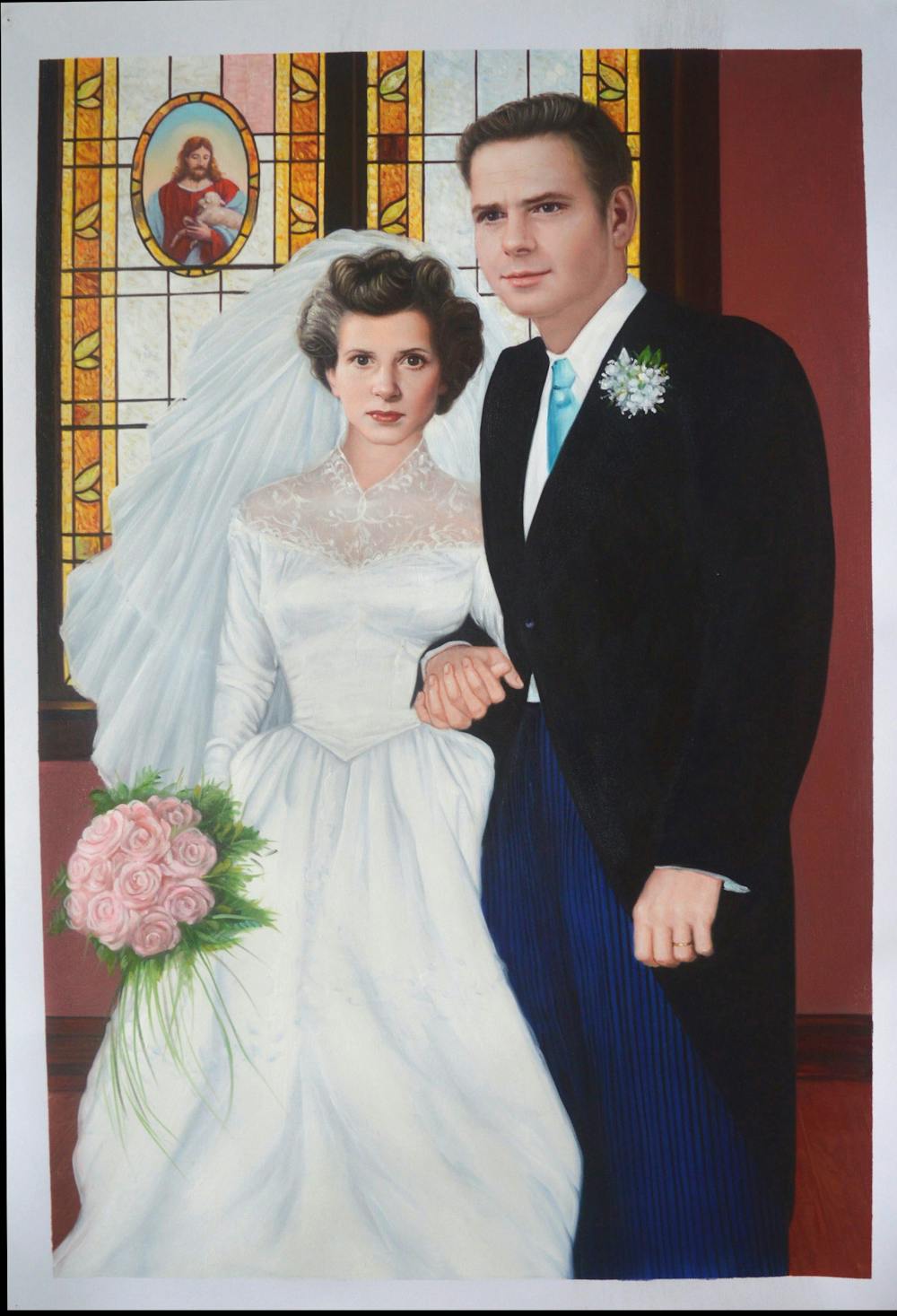 Artist-Rendered Painting