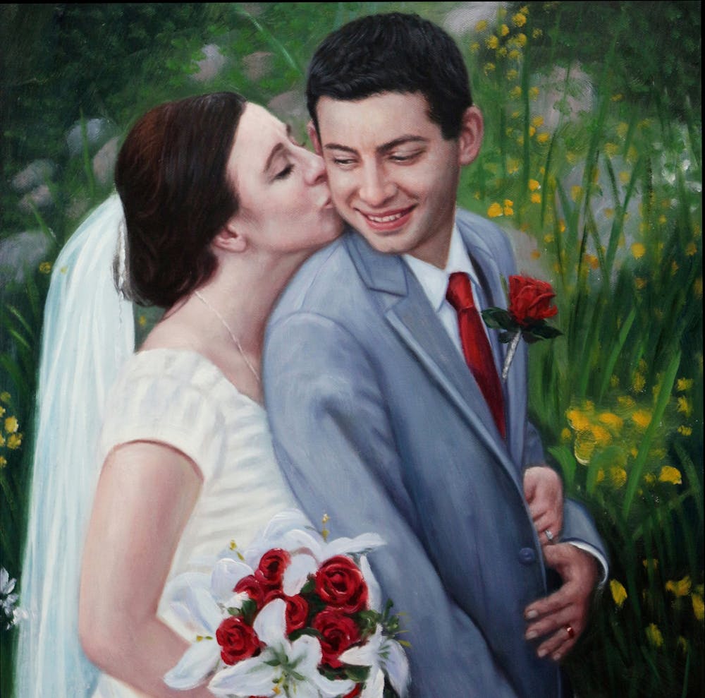 Artist-Rendered Painting