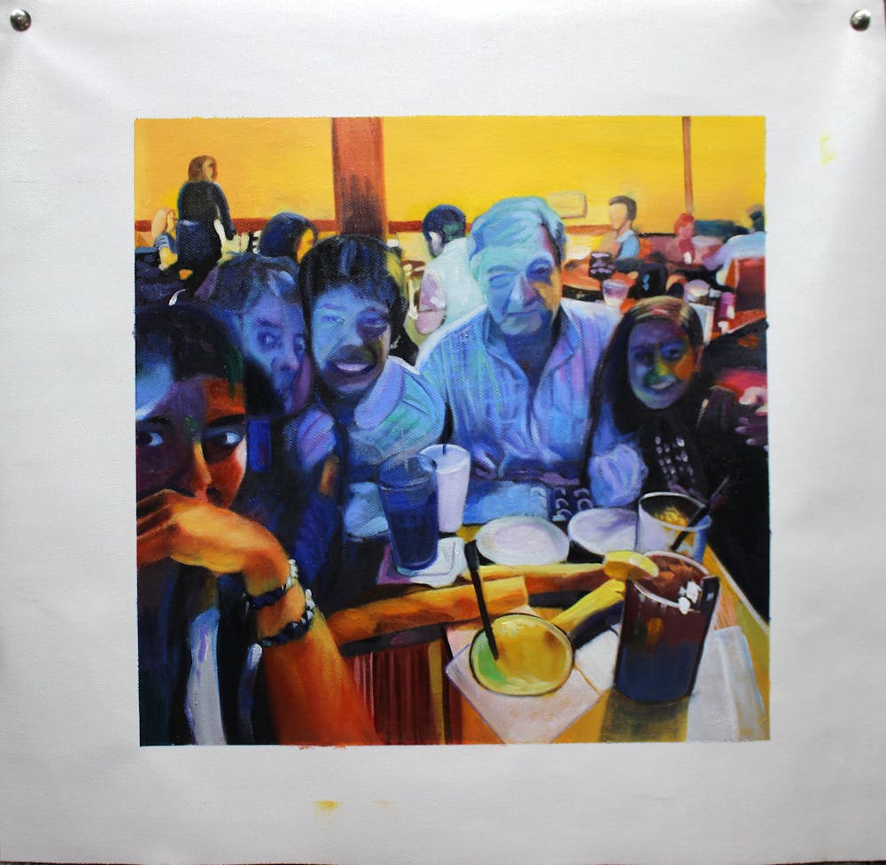 Artist-Rendered Painting