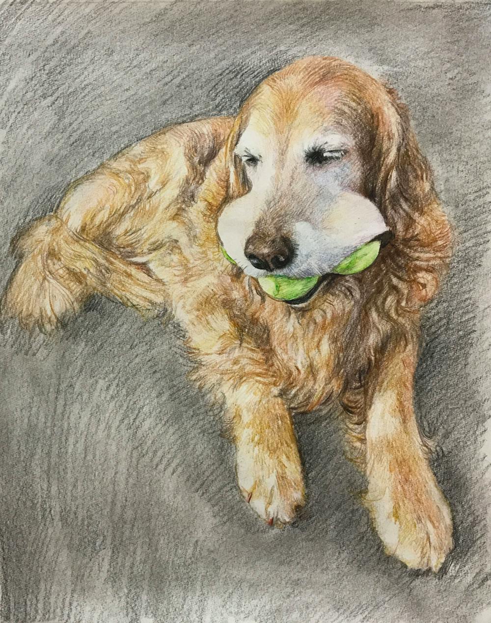 Artist-Rendered Painting