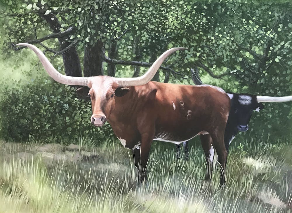 Artist-Rendered Painting