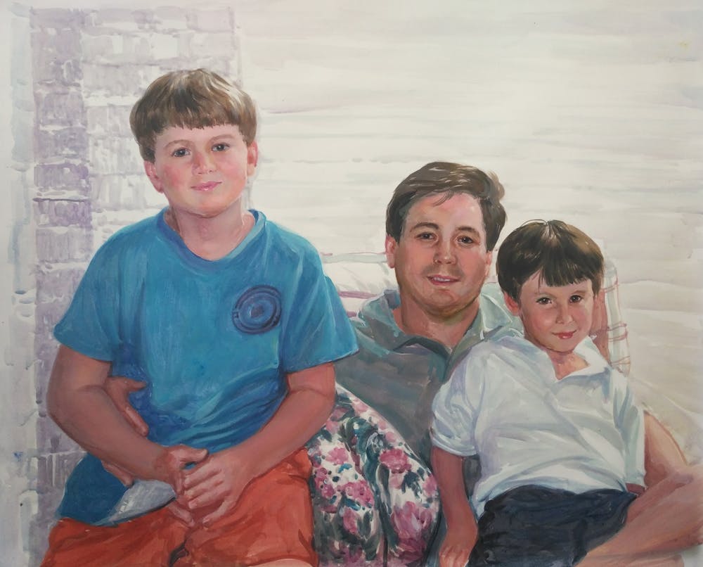 Artist-Rendered Painting