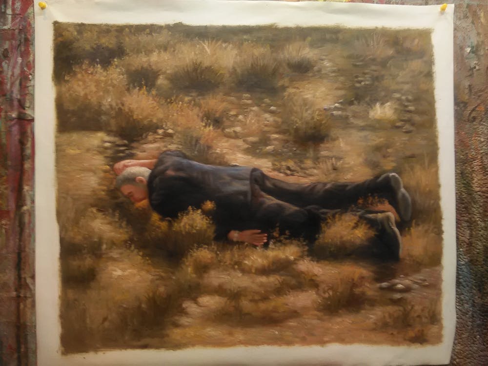 Artist-Rendered Painting