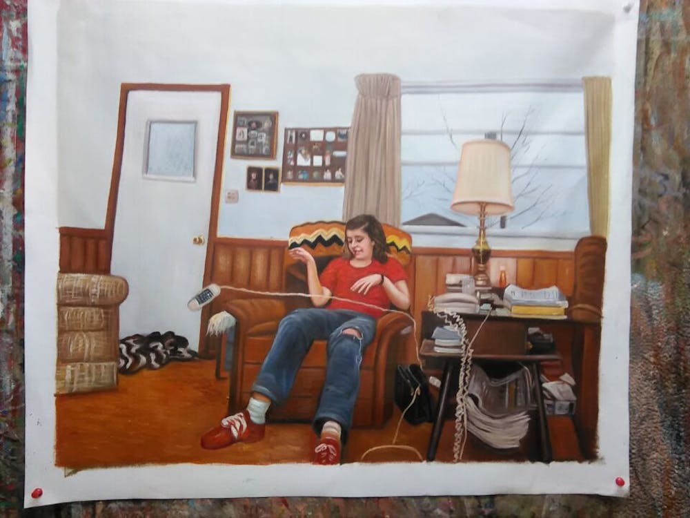 Artist-Rendered Painting