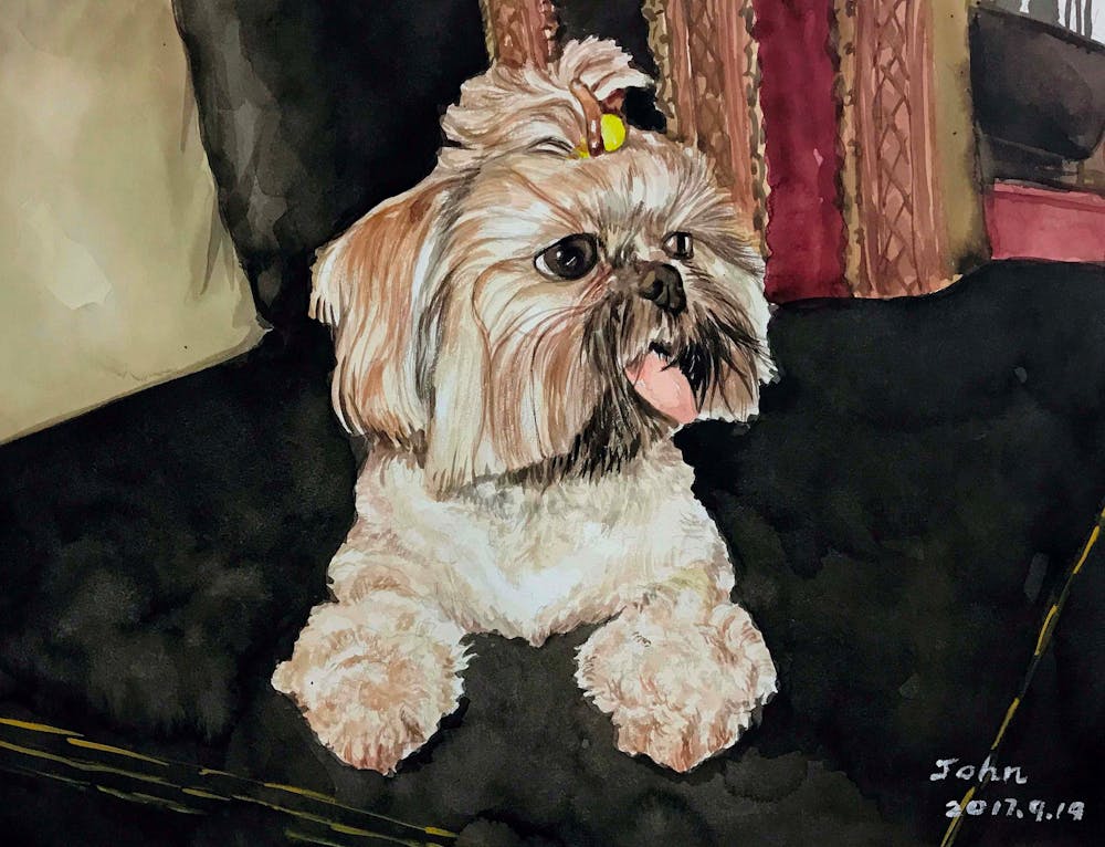 Artist-Rendered Painting