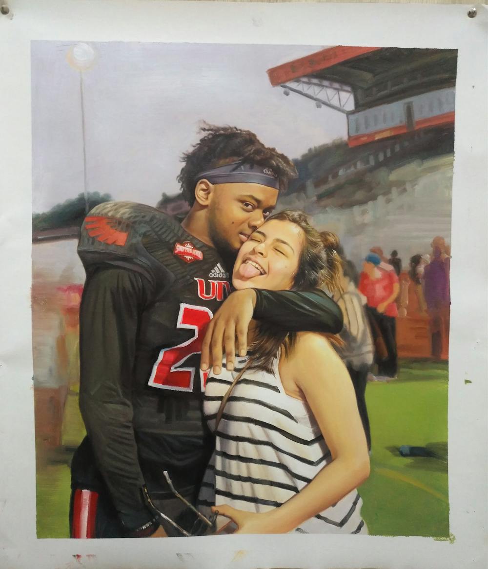 Artist-Rendered Painting