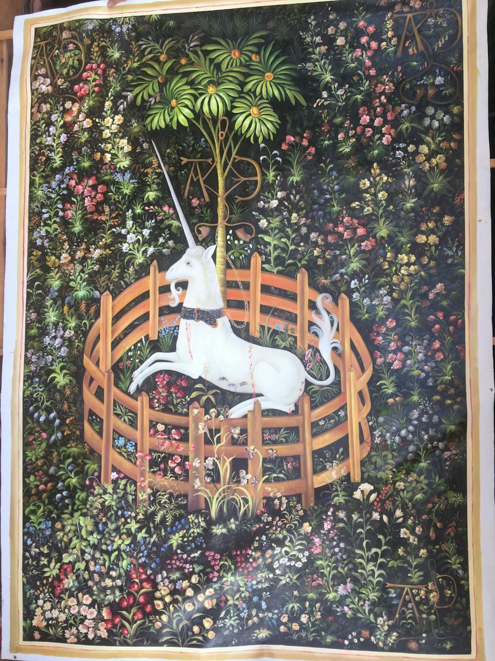 Artist-Rendered Painting